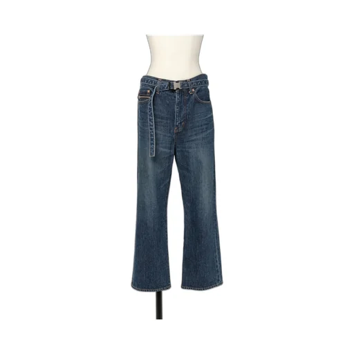 Belted Jeans