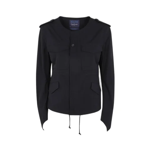 Yohji Yamamoto Buttoned Long-Sleeved Jacket