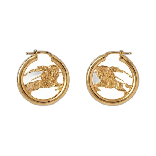 Burberry Ekd Hoop Earrings