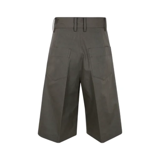 Yohji Yamamoto Pleat Detailed Shorts