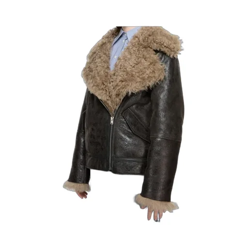 Shearling Leather Jacket