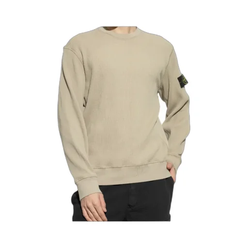 Stone Island Logo-Patch Crewneck Jumper