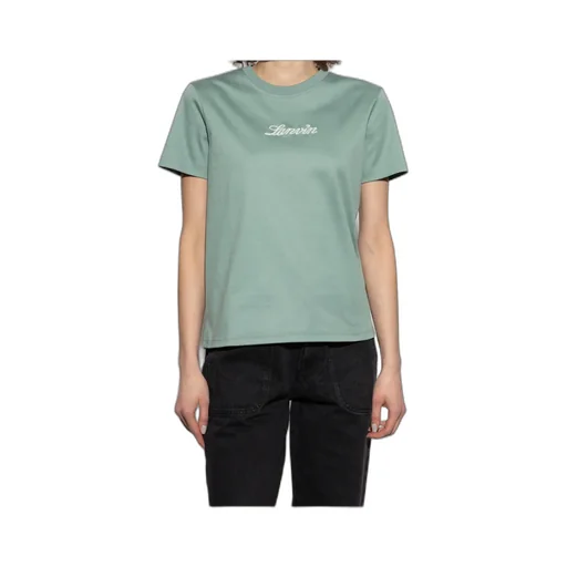 Lanvin Logo Embroidered Crewneck T-Shirt