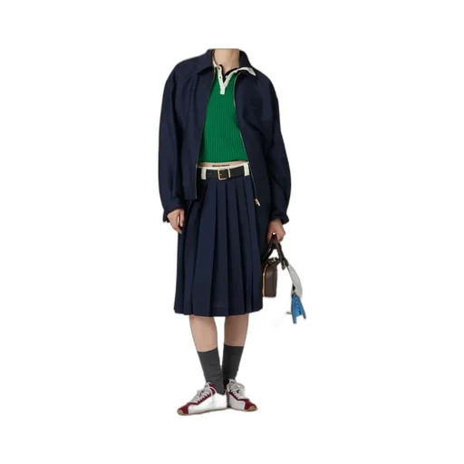 Kid Mohair Skirt
