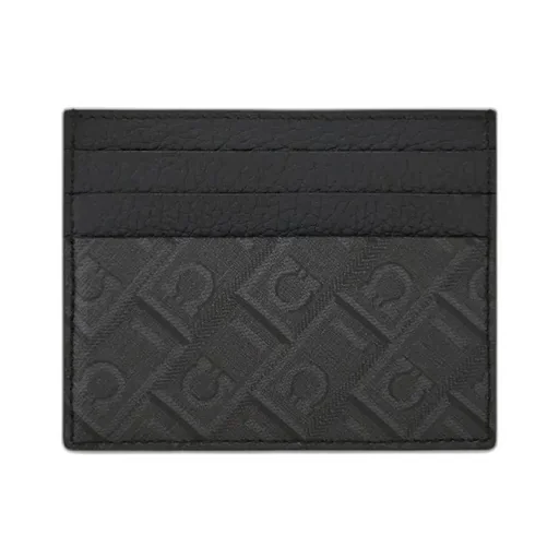 Monogram-Print Card Slots