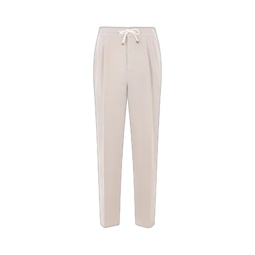 Brunello Cucinelli Elasticated Waistband Drawstring Pants