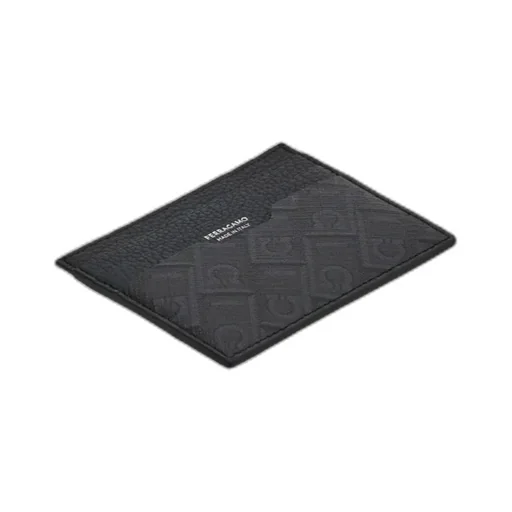 Monogram-Print Card Slots