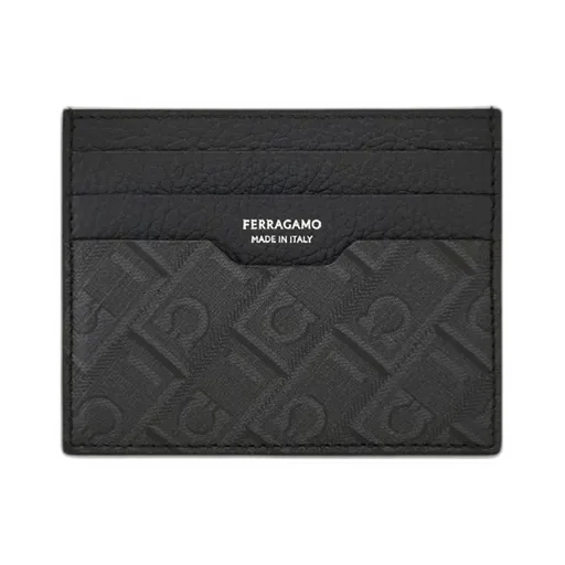 Monogram-Print Card Slots