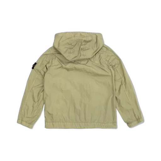 Stone Island Junior Compass Patch Hooded Jacket