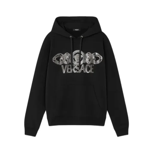 Versace Medusa On Chain Drawstring Hoodie