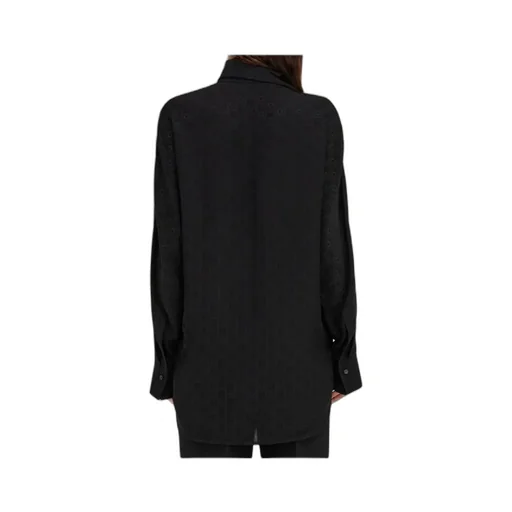 Ferragamo Sash Collar Blouse