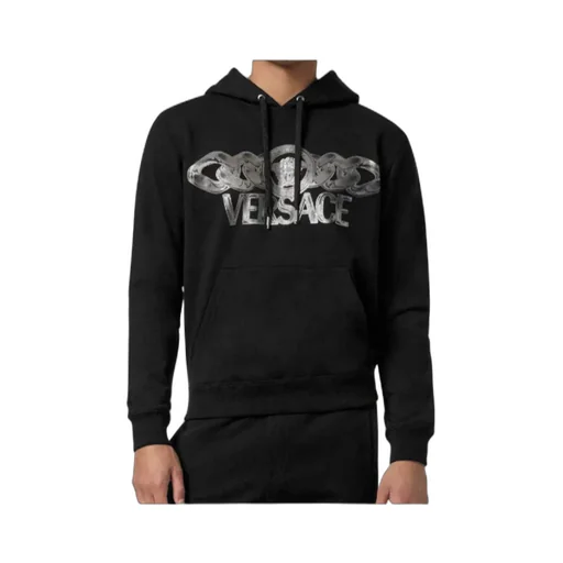 Versace Medusa On Chain Drawstring Hoodie