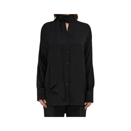 Ferragamo Sash Collar Blouse