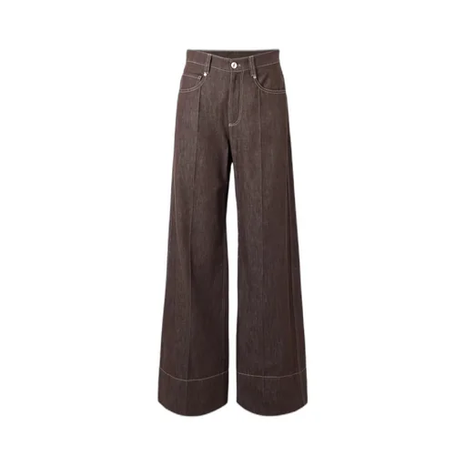 Brunello Cucinelli Wide Leg Jeans