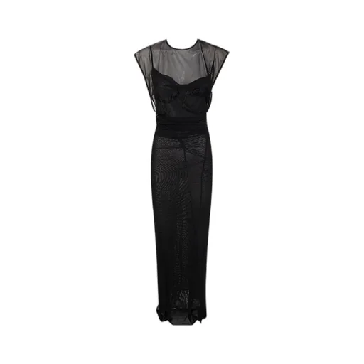 The Jean Paul Gaultier Flocked Dress