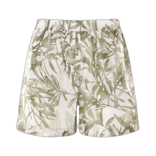 Brunello Cucinelli Herbarium Printed Shorts