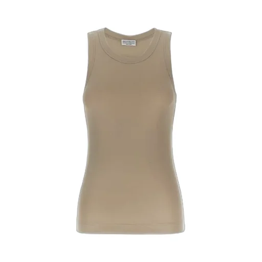 Brunello Cucinelli Embellished Tank Top