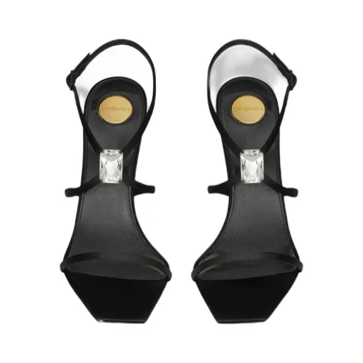 Saint Laurent Harlow Embellished Sandals