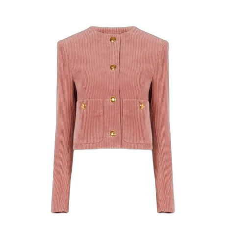 Velvet Cropped Jacket