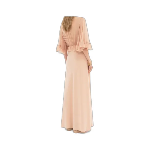 Chloé V-Neck Maxi Dress