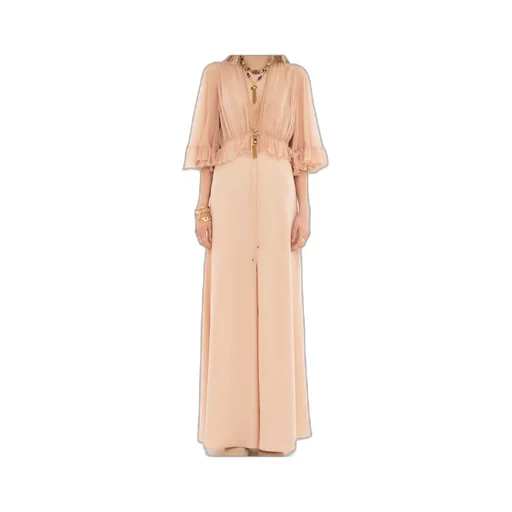 Chloé V-Neck Maxi Dress