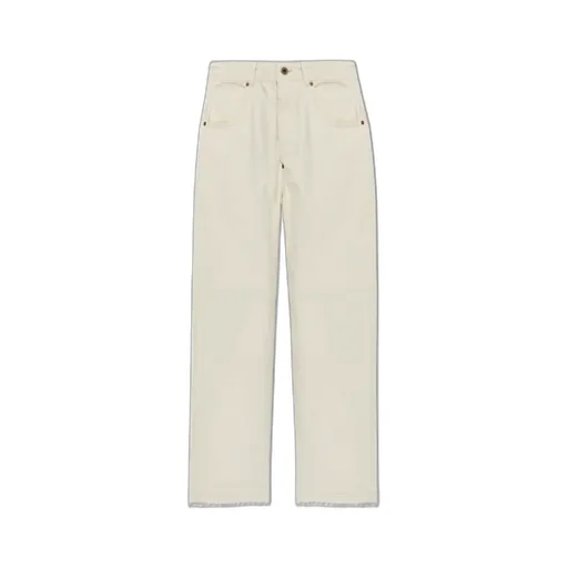 Maison Margiela Buckle-Detailed Straight-Leg Jeans