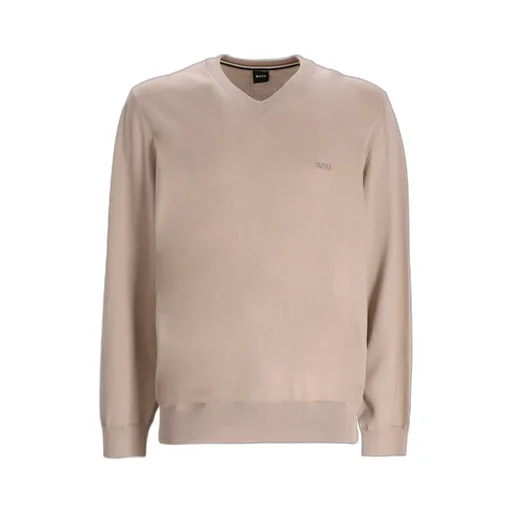 V-Neck Cotton Jumper