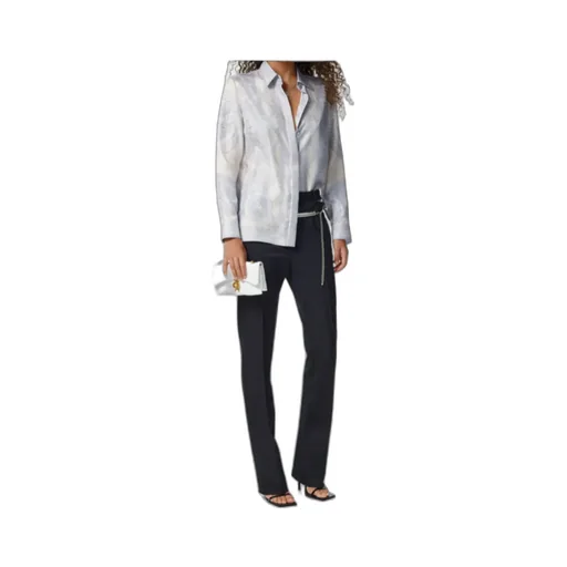 Versace Barocco-Printed Long-Sleeved Shirt