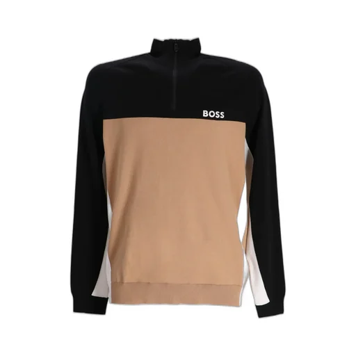 Boss Hugo Boss Color Blocked Regular-Fit Sweater