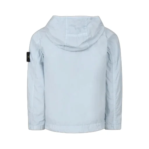 Stone Island Junior Compass Patch Hooded Jacket
