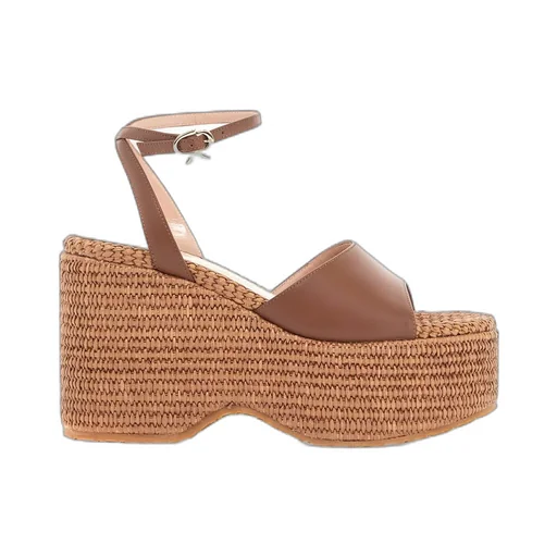 Gianvito Rossi Thalia Platform Ankle Strap Sandals