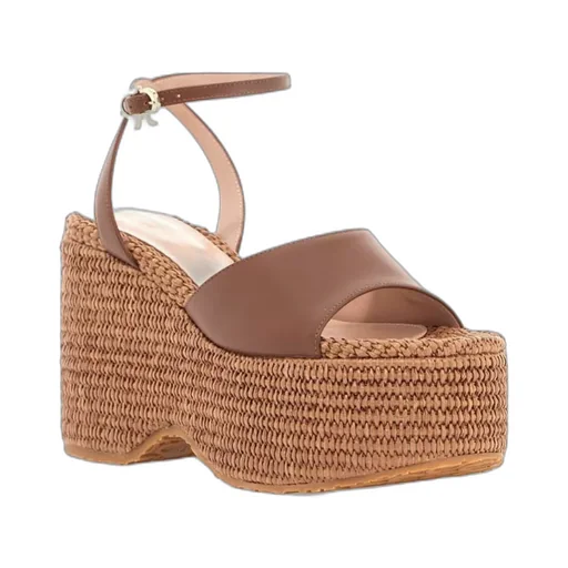 Gianvito Rossi Thalia Platform Ankle Strap Sandals