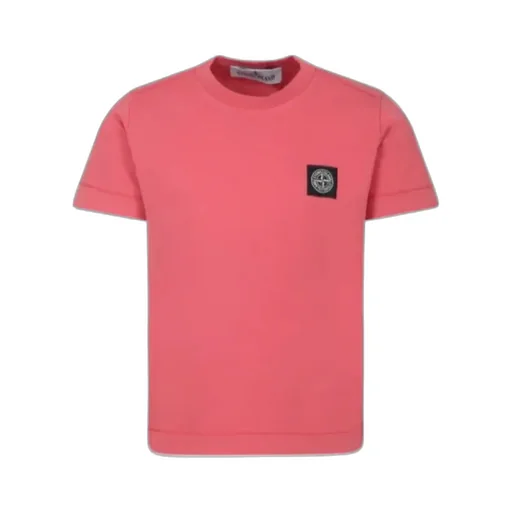 Stone Island Junior Compass-Patch Crewneck T-Shirt