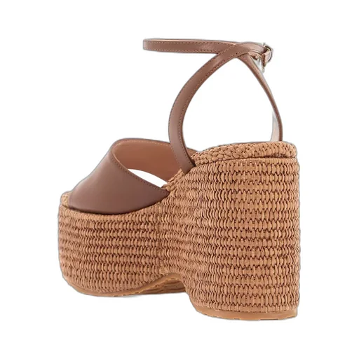 Gianvito Rossi Thalia Platform Ankle Strap Sandals