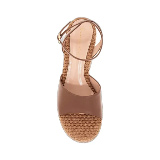 Gianvito Rossi Thalia Platform Ankle Strap Sandals