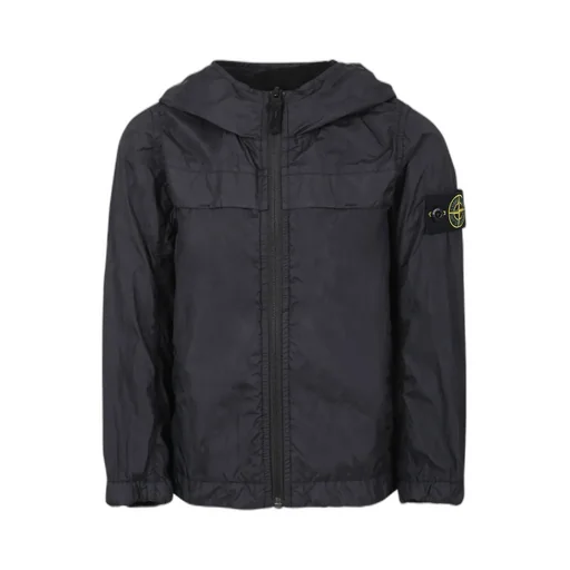 Stone Island Junior Compass Patch Hooded Jacket