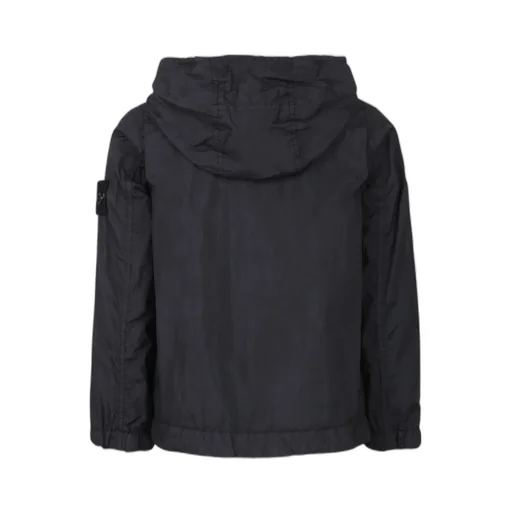 Stone Island Junior Compass Patch Hooded Jacket