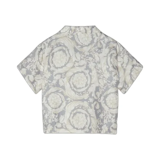Versace Kids Barocco Printed Shirt