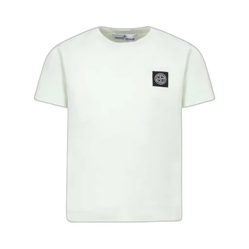 Stone Island Junior Logo-Patch Crewneck T-Shirt