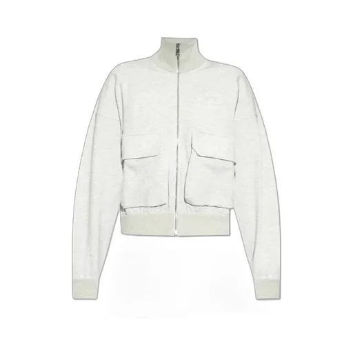 Versace Long-Sleeved Zip-Up Sweatshirt