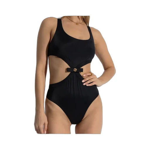 Versace Cut-Out Detailed One Piece Swimsuit