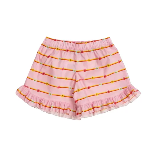 Versace Kids Floral Printed Shorts