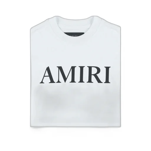 Amiri Kids Logo Printed Crewneck T-Shirt