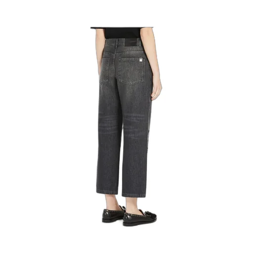 Sequinned Denim Jeans
