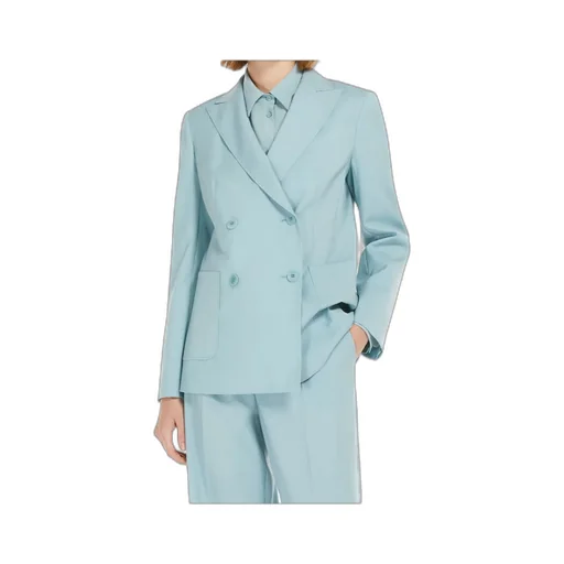 Weekend Max Mara Nervoso Double-Breasted Tailored Blazer