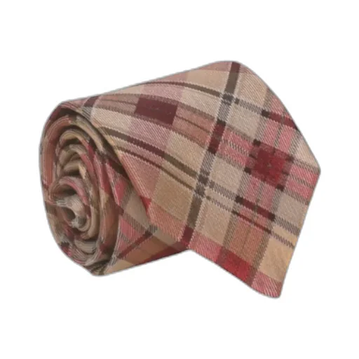 Checked Tie