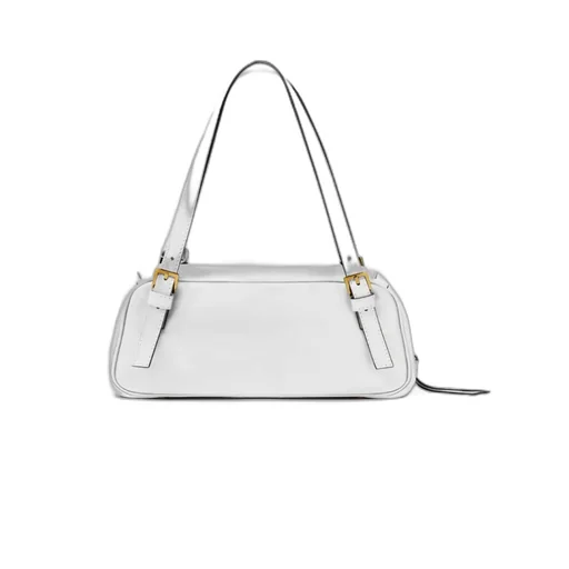 Versace Logo Plaque Zipped Tote Bag