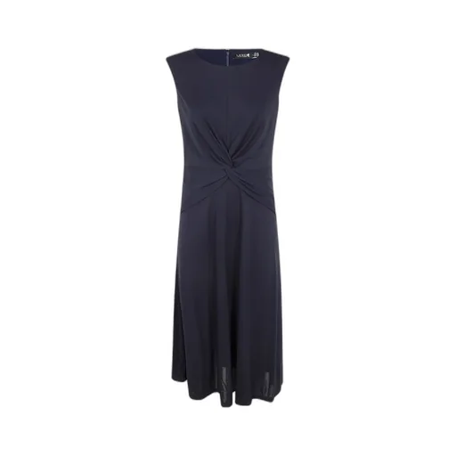 Lauren Ralph Lauren Tessane Sleeveless Flared Midi Dress