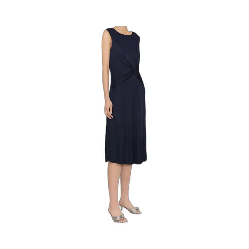 Lauren Ralph Lauren Tessane Sleeveless Flared Midi Dress