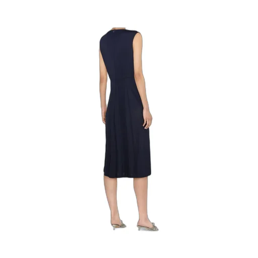 Lauren Ralph Lauren Tessane Sleeveless Flared Midi Dress
